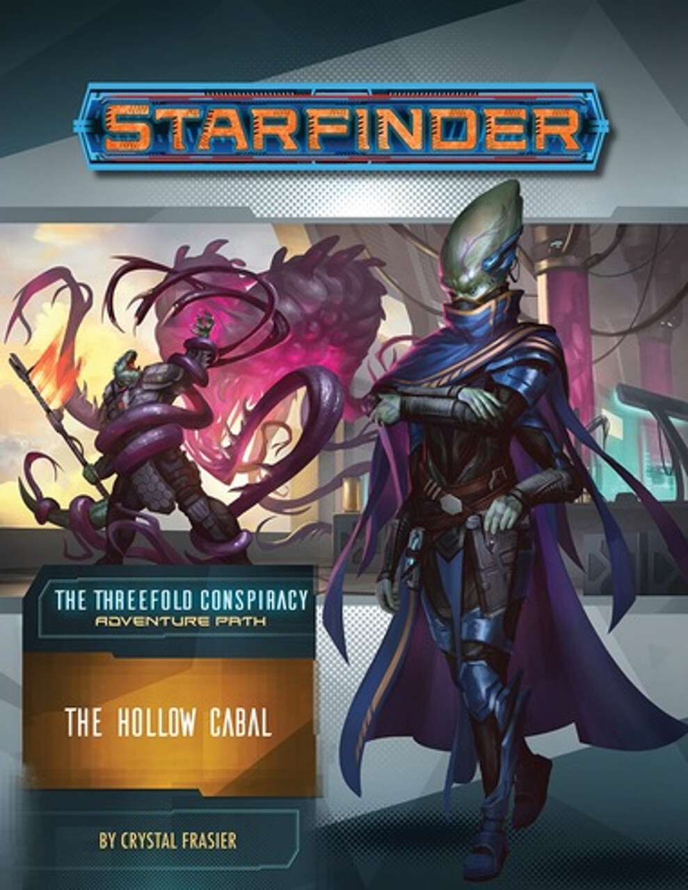 Ролевая игра Starfinder RPG: Adventure Path #28 - The Hollow Cabal (The Threefold Conspiracy 4 of 6)
Ролевая игра Starfinder RPG: Adventure Path #28 - The Hollow Cabal (The Threefold Conspiracy 4 of 6)