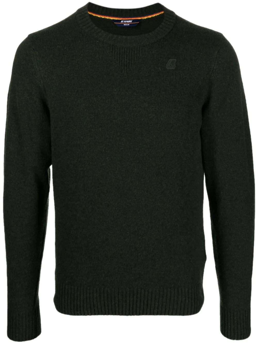 Джемпер с нашивкой-логотипом K-Way, зеленый
Джемпер с нашивкой-логотипом K-Way, зеленый