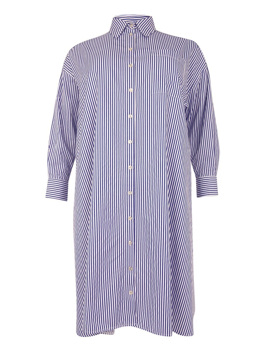 Платье-рубашка Yoek, синий/белый
Платье-рубашка Yoek, синий/белый