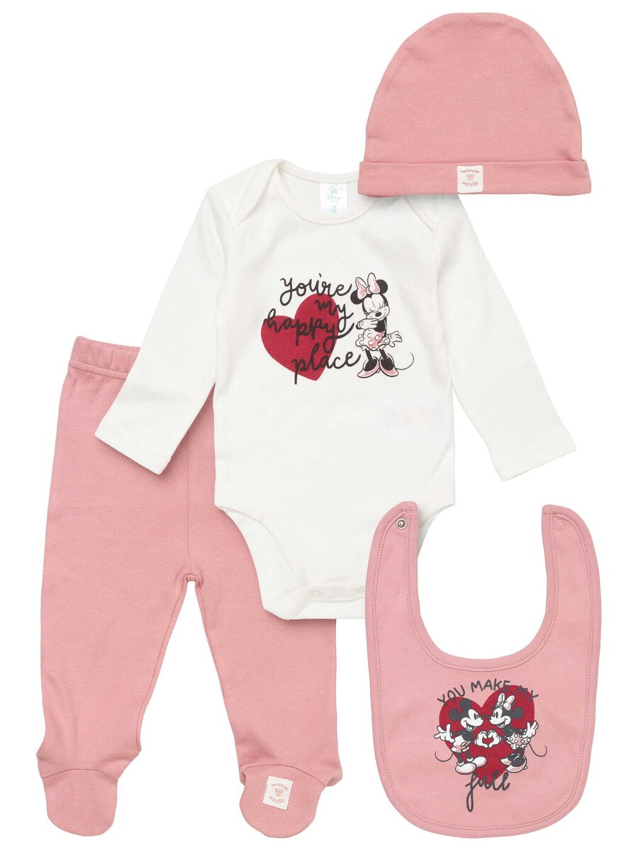 Набор DISNEY Mickey & Minnie, светло-розовый
Набор DISNEY Mickey & Minnie, светло-розовый