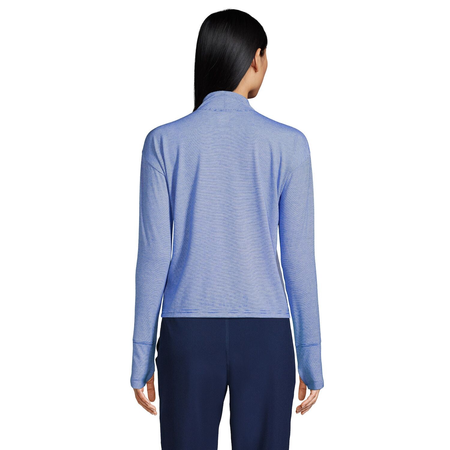 Женский топ Lands End Performance UPF 50 с воротником-стойкой Lands' End
Женский топ Lands End Performance UPF 50 с воротником-стойкой Lands' End