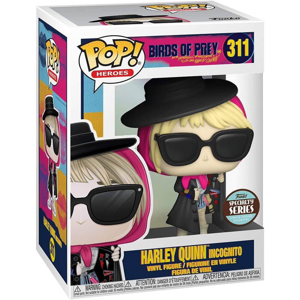 Фигурка Funko Pop! Heroes: Birds of Prey - Harley Quinn Incognito
Фигурка Funko Pop! Heroes: Birds of Prey - Harley Quinn Incognito