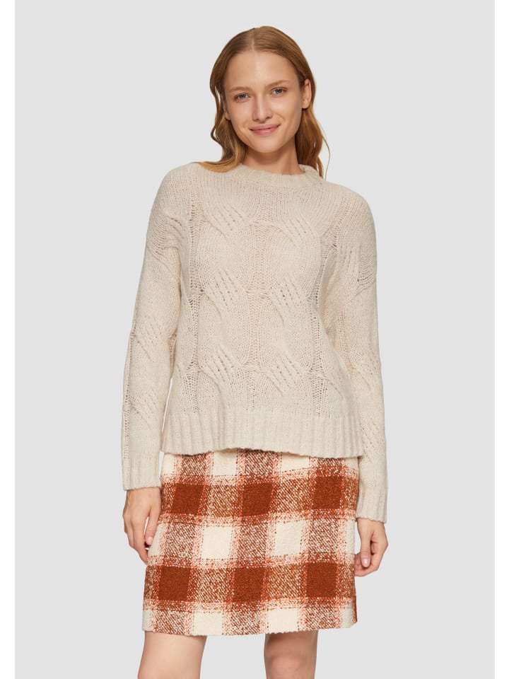 Пуловер s.Oliver Strickpullover langarm, бежевый
Пуловер s.Oliver Strickpullover langarm, бежевый