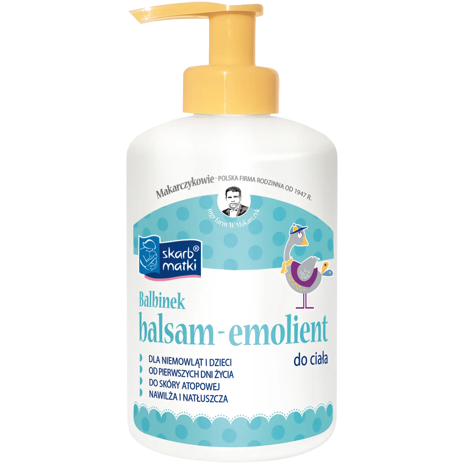 Skarb Matki Balbinek лосьон-смягчитель для младенцев и детей, 275 мл
Skarb Matki Balbinek лосьон-смягчитель для младенцев и детей, 275 мл