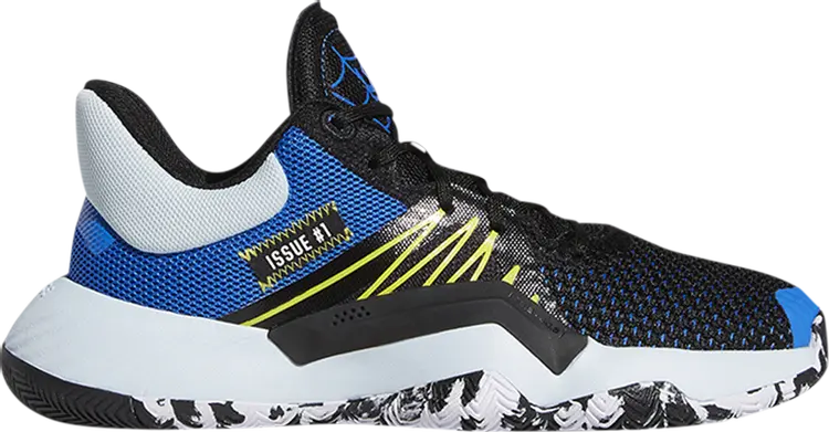Кроссовки Adidas D.O.N. Issue #1 J 'Glory Blue', синий 
Кроссовки Adidas D.O.N. Issue #1 J 'Glory Blue', синий