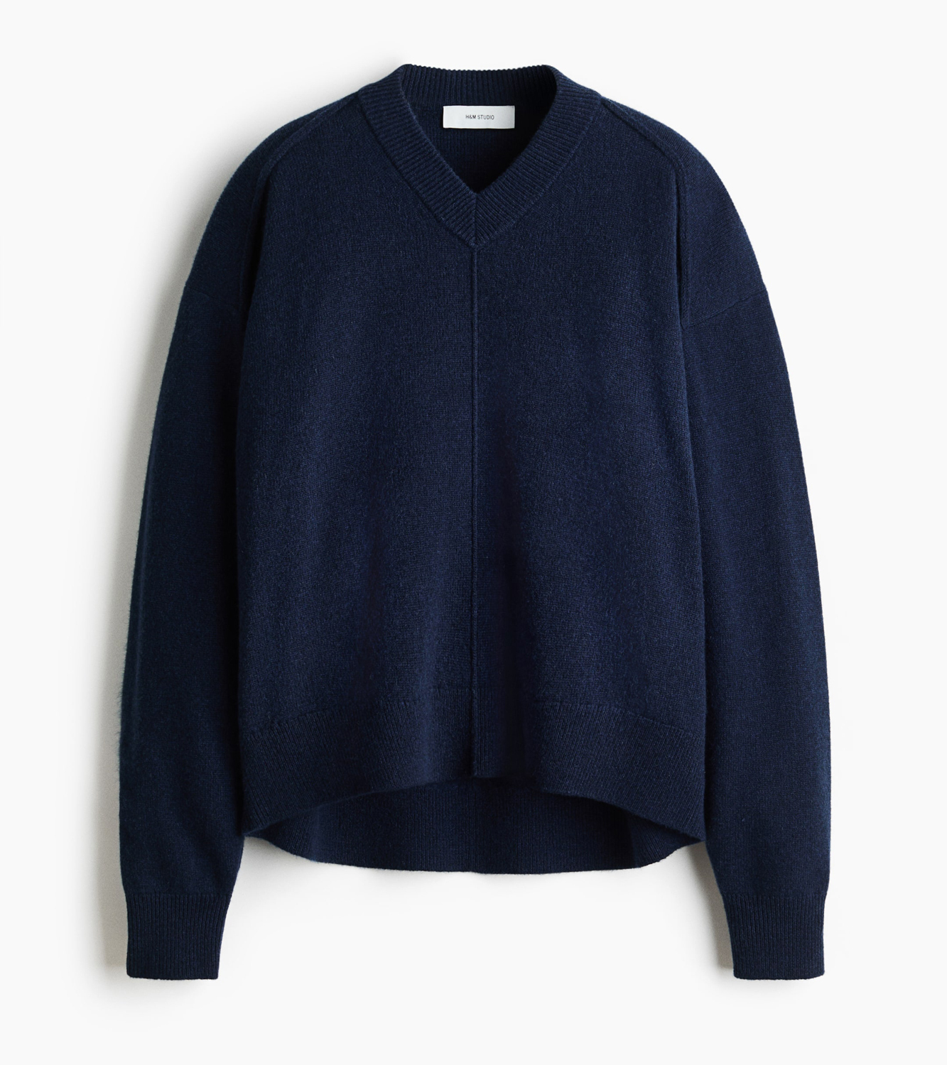 Свитер H&M Cashmere-Blend, темно-синий
Свитер H&M Cashmere-Blend, темно-синий