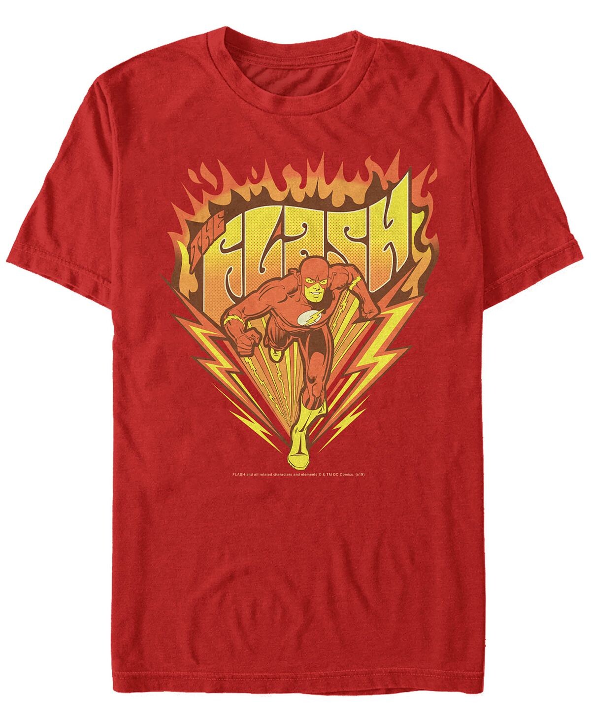 Мужская футболка с коротким рукавом с логотипом dc the flash retro fast as lightning Fifth Sun, красный
Мужская футболка с коротким рукавом с логотипом dc the flash retro fast as lightning Fifth Sun, красный