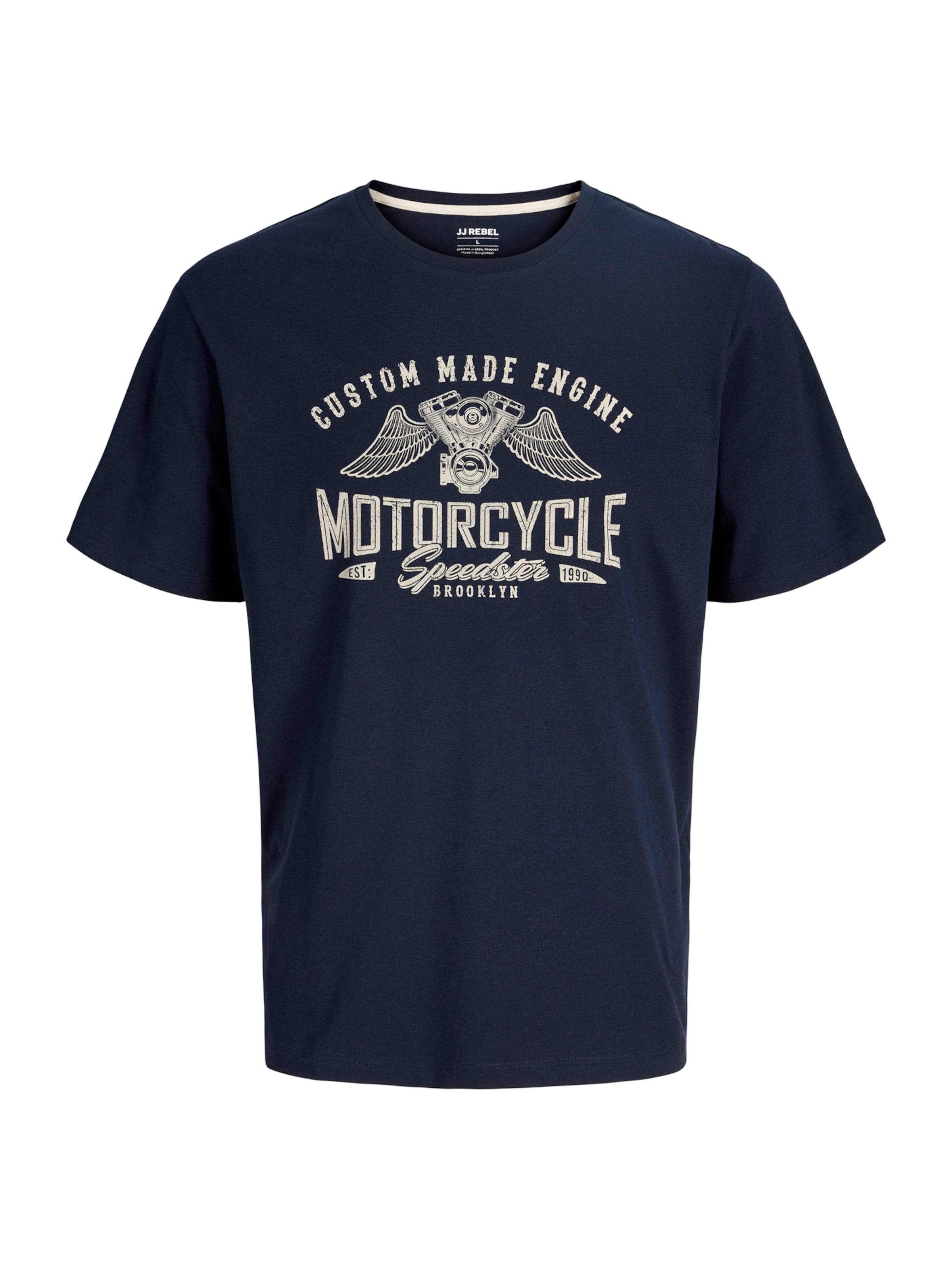 JJ Rebel Футболка 'JREBMATHEO' в цвете Navy
JJ Rebel Футболка 'JREBMATHEO' в цвете Navy