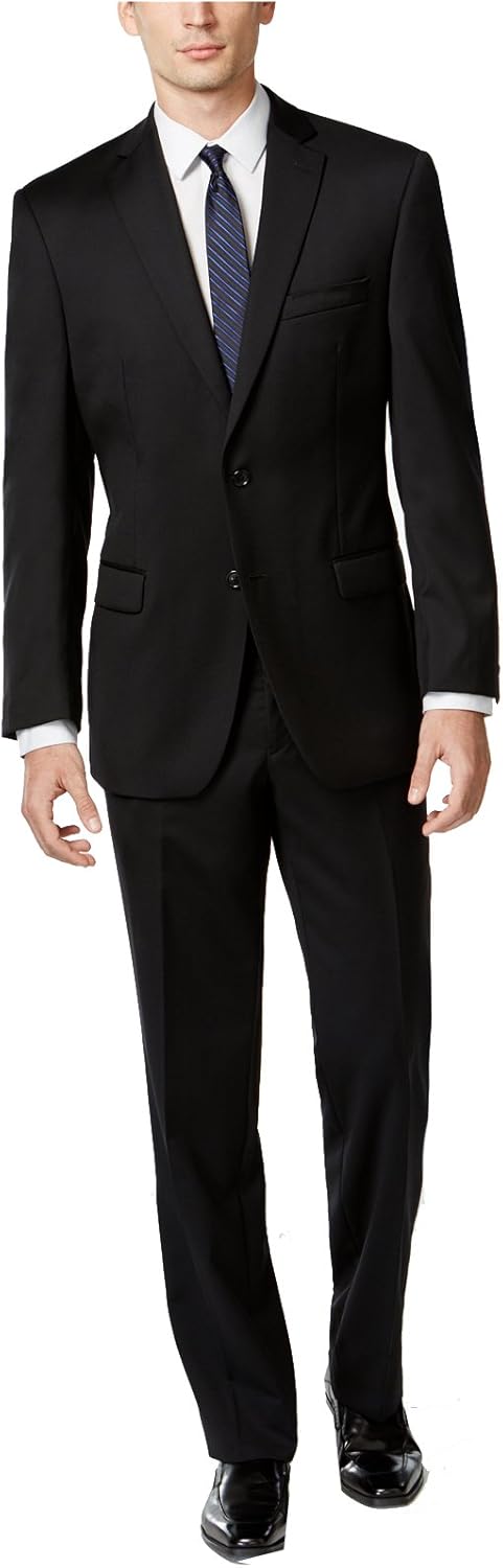 Мужской деловой костюм Calvin Klein Modern Fit с двумя пуговицами, Black
Мужской деловой костюм Calvin Klein Modern Fit с двумя пуговицами, Black