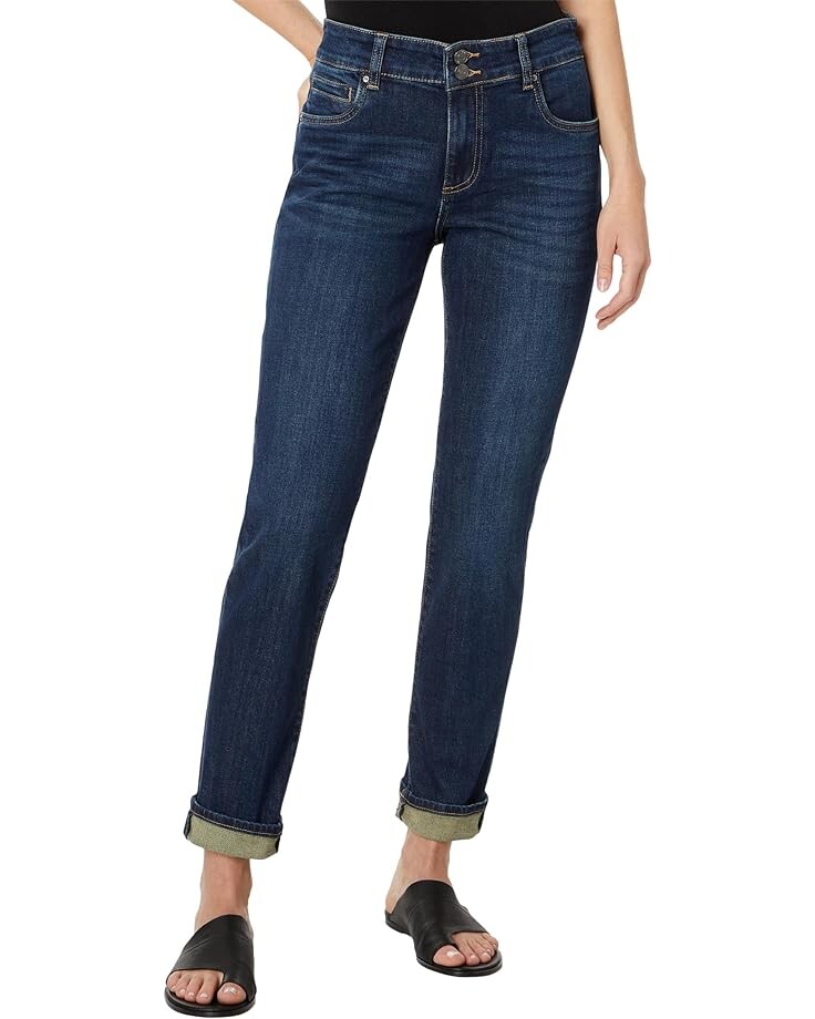 Джинсы KUT from the Kloth Catherine Boyfriend High Rise Double Button, цвет Royal
Джинсы KUT from the Kloth Catherine Boyfriend High Rise Double Button, цвет Royal