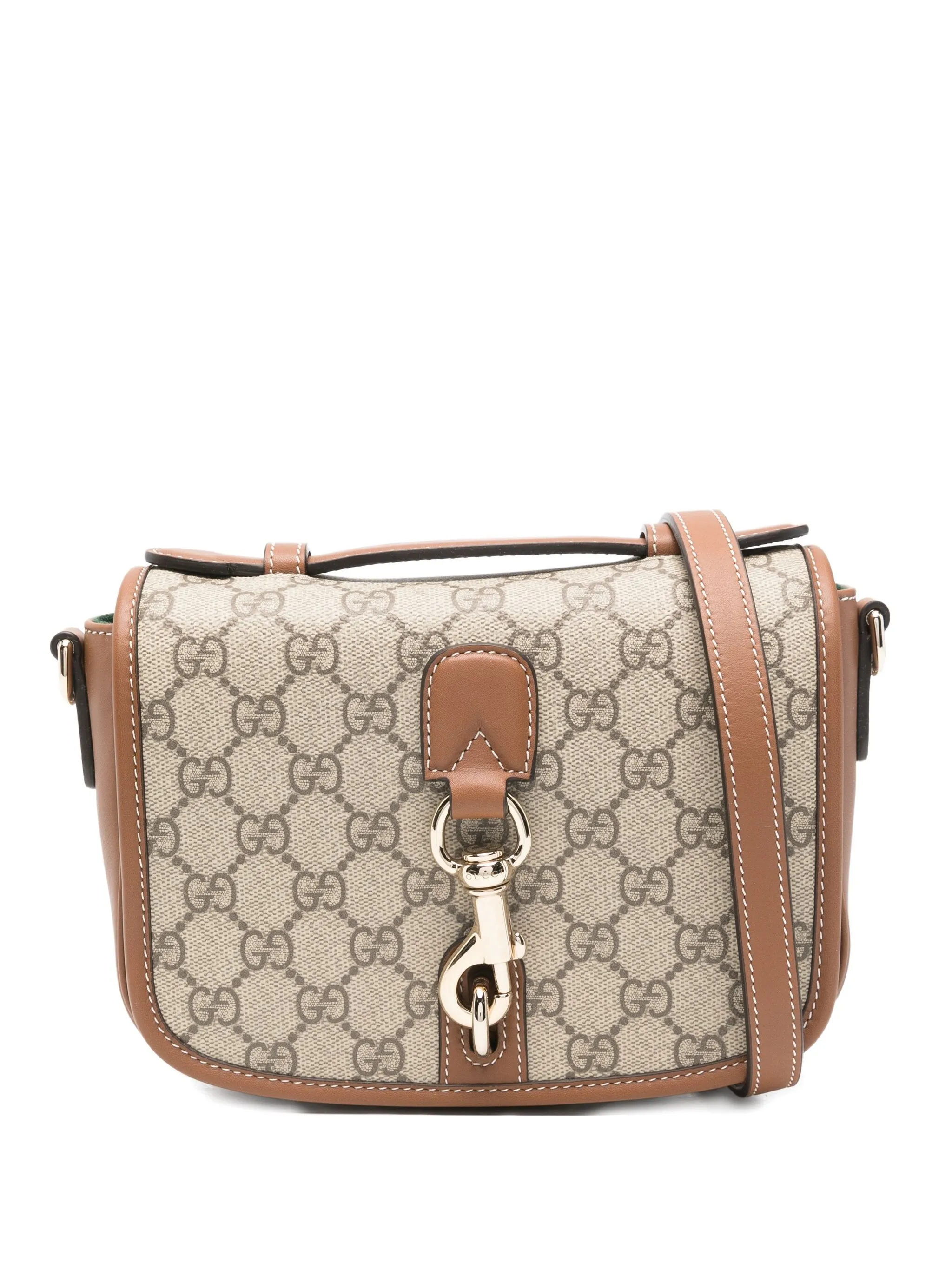 Сумка на плечо с логотипом GG Gucci, коричневый
Сумка на плечо с логотипом GG Gucci, коричневый