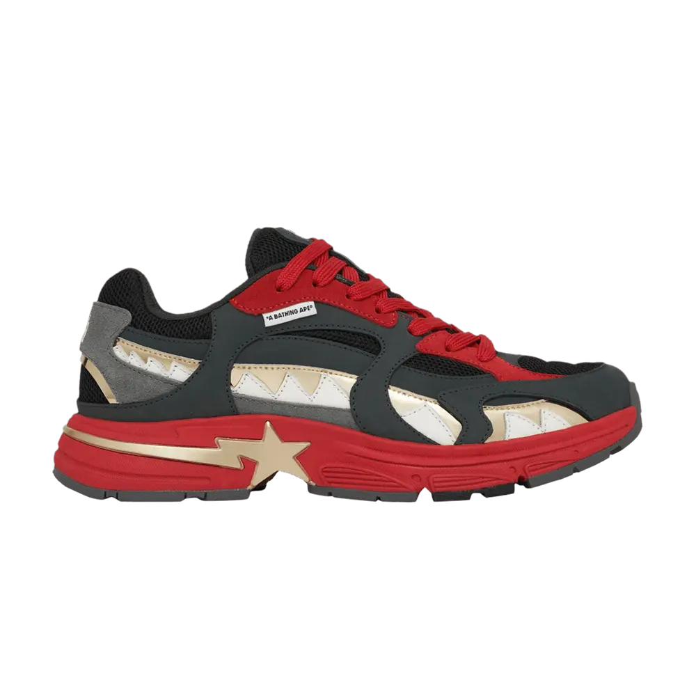 Кроссовки Bape Shark Sta M1 Country Pack - China, черный/красный
Кроссовки Bape Shark Sta M1 Country Pack - China, черный/красный