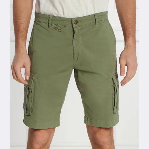 Шорты стандартного кроя Aeronautica Militare, хаки
Шорты стандартного кроя Aeronautica Militare, хаки