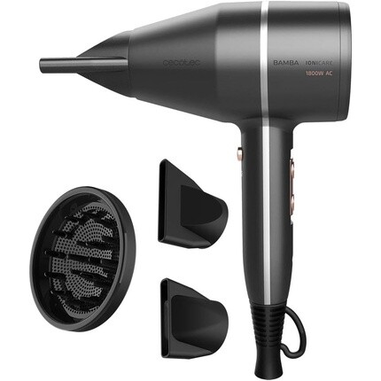Фен Bamba Ionicare 5500 Powerstyle 1800 Вт с технологией ухода за волосами Темно-серый, Cecotec
Фен Bamba Ionicare 5500 Powerstyle 1800 Вт с технологией ухода за волосами Темно-серый, Cecotec