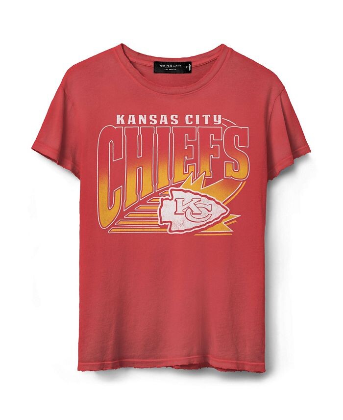 Женская винтажная футболка NFL Kansas City Chiefs от Junk Food Clothing, черный
Женская винтажная футболка NFL Kansas City Chiefs от Junk Food Clothing, черный