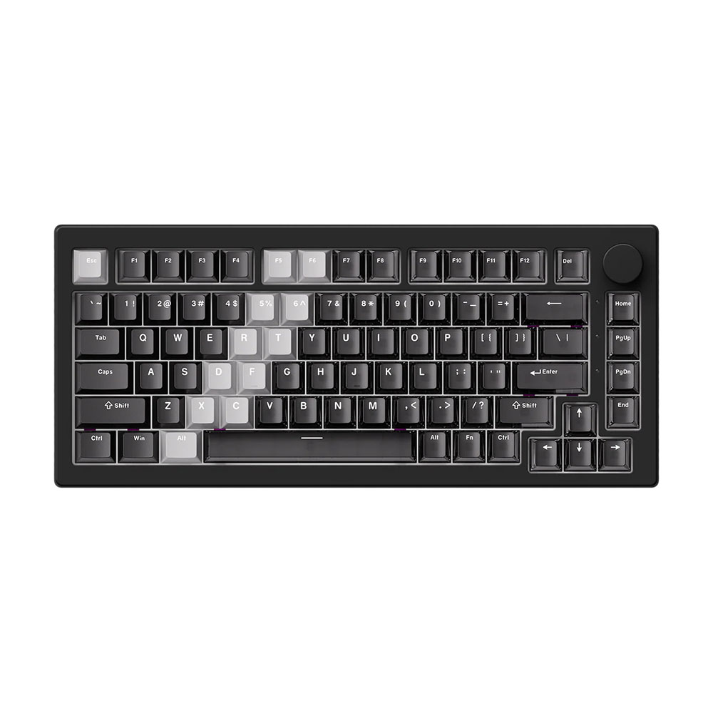 Клавиатура Akko 5075 V3 HE, градиент черный/прозрачный, английская раскладка
Клавиатура Akko 5075 V3 HE, градиент черный/прозрачный, английская раскладка