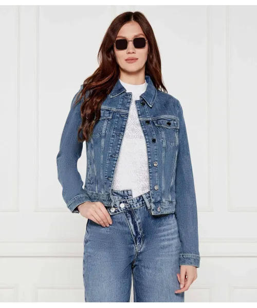 Сексуальная джинсовая куртка дальнобойщика Regular fit Guess Jeans, синий
Сексуальная джинсовая куртка дальнобойщика Regular fit Guess Jeans, синий