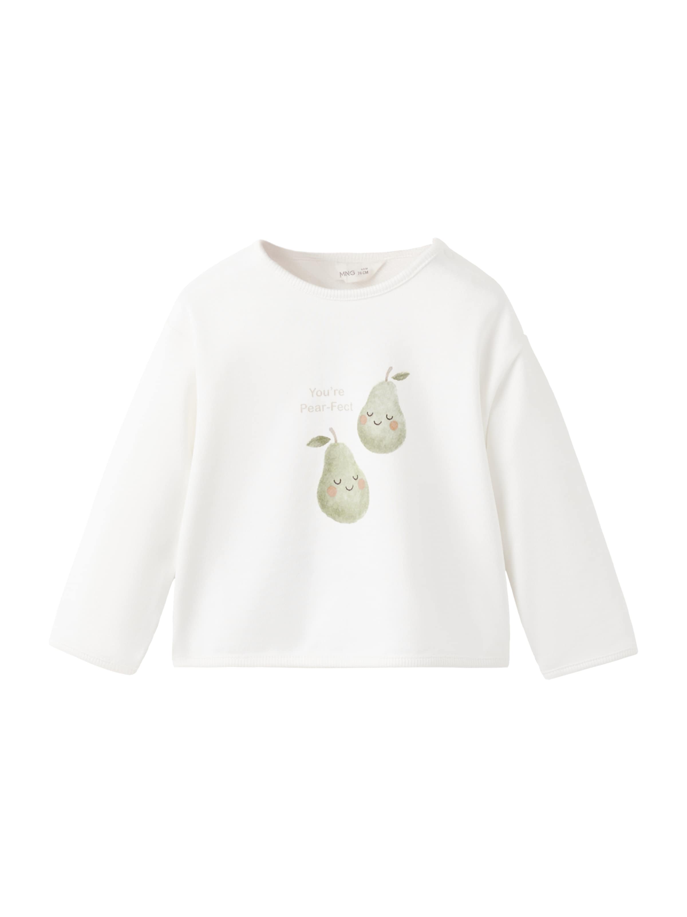 MANGO KIDS Свитшот в цвете Off White
MANGO KIDS Свитшот в цвете Off White