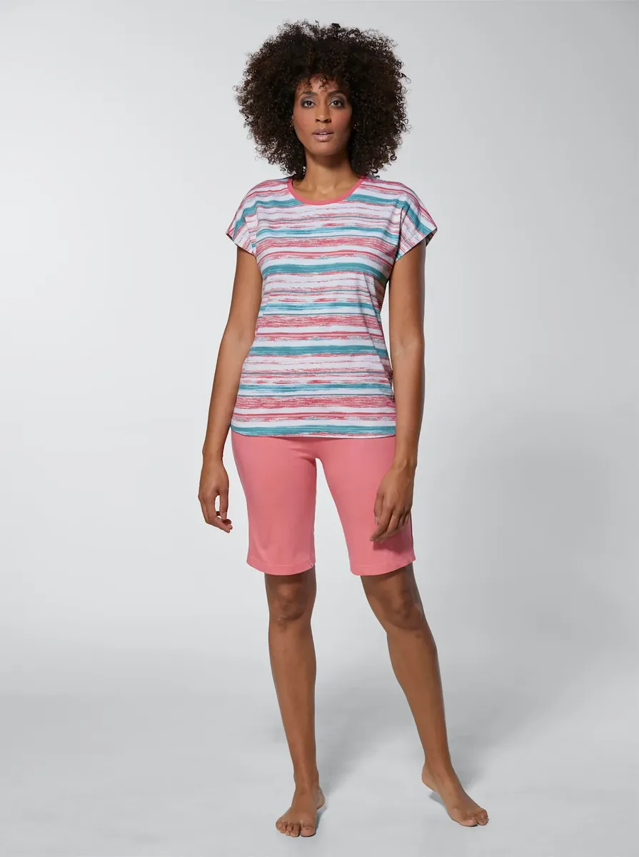 Wäschepur Пижама, цвет Flamingo + Flamingo-Gestreift
Wäschepur Пижама, цвет Flamingo + Flamingo-Gestreift