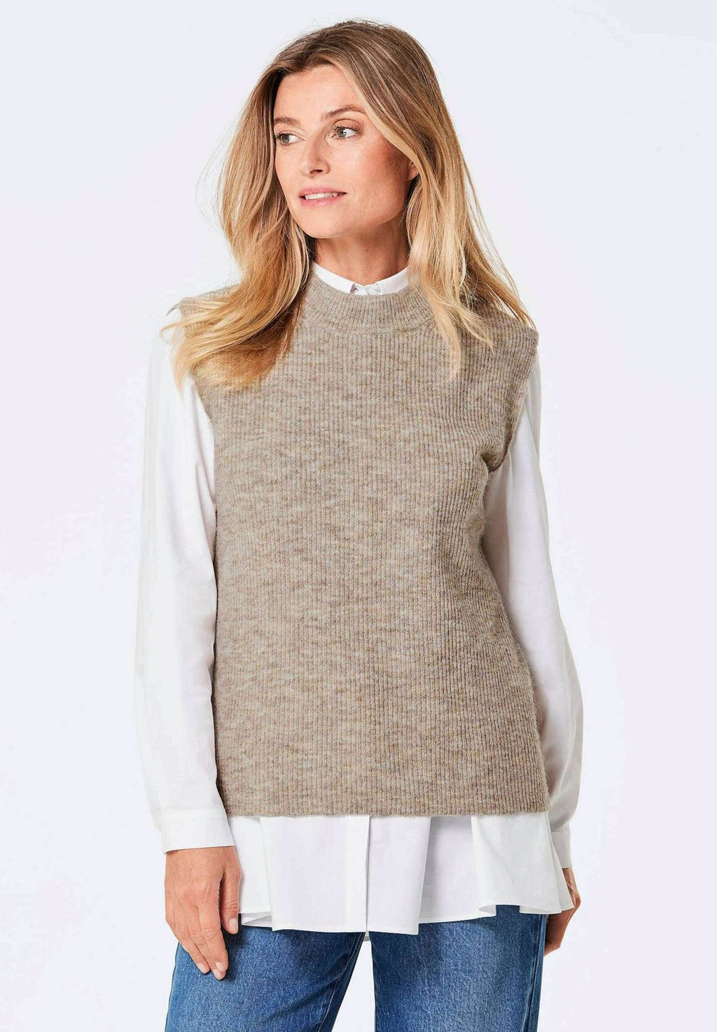 Джемпер GOLDNER, серо-коричневый
Джемпер GOLDNER, серо-коричневый