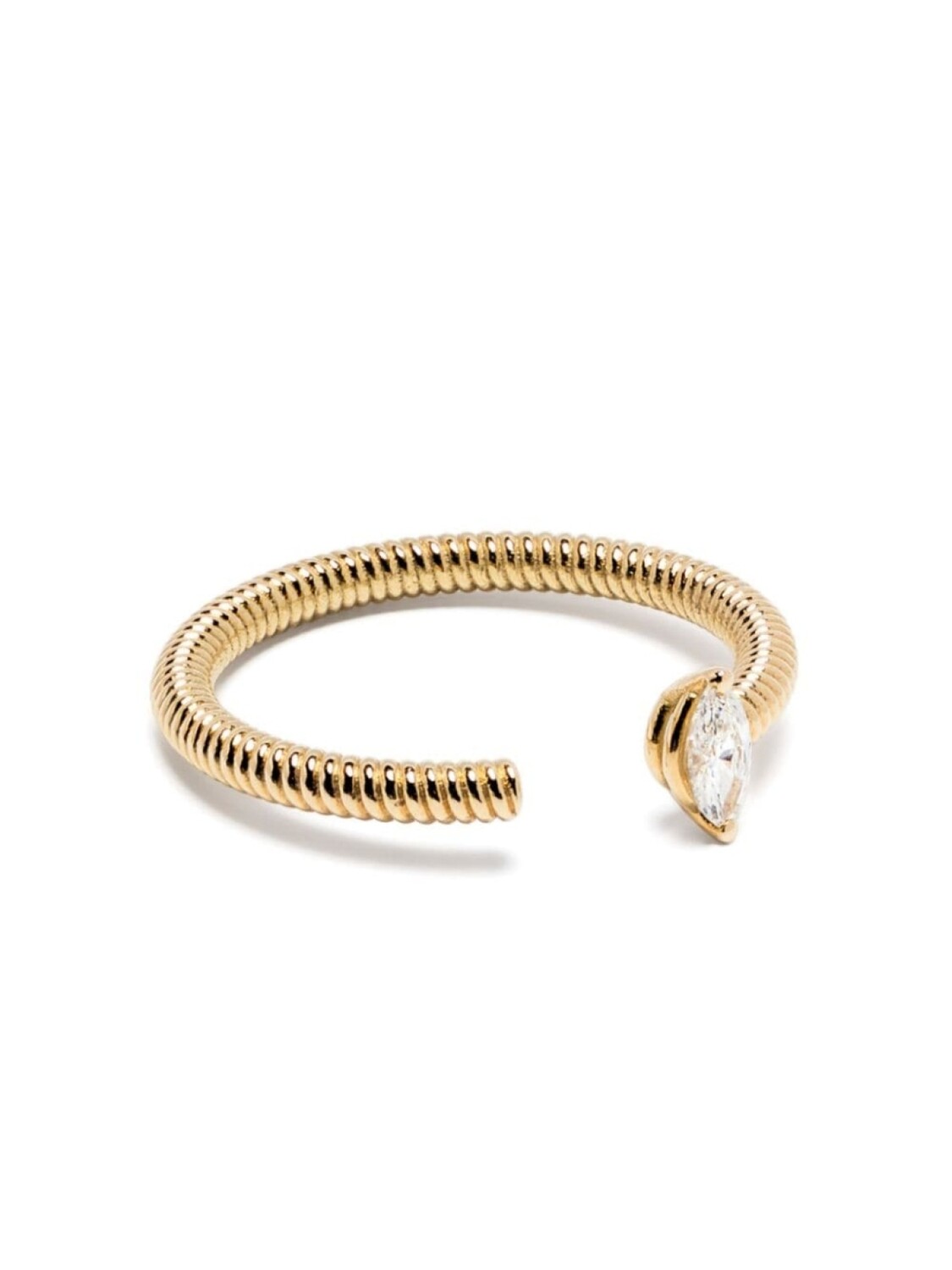 Кольцо Cabo из желтого золота с бриллиантами LEANDRA, золотой