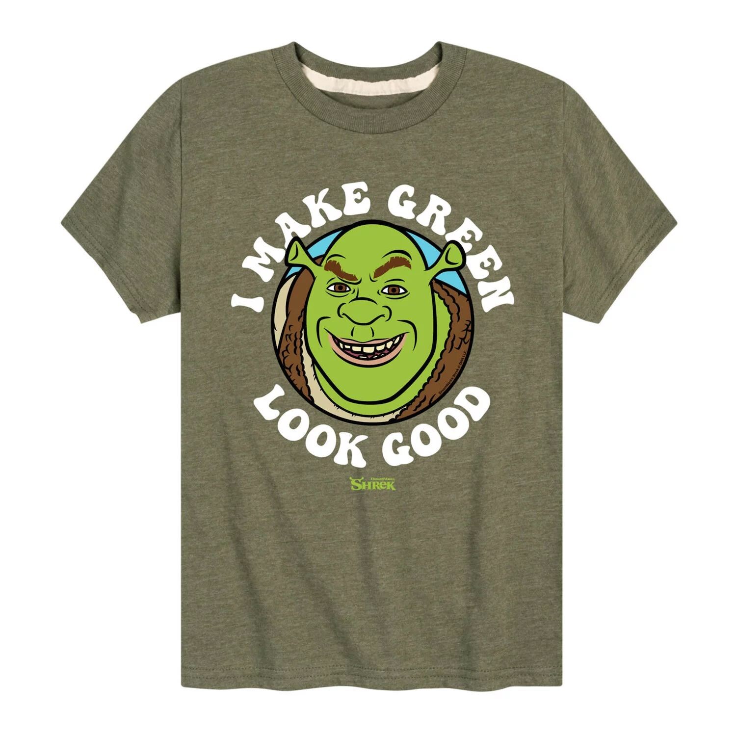 Зеленая футболка с рисунком «Шрек» для мальчиков 8–20 лет Licensed Character, зеленый
Зеленая футболка с рисунком «Шрек» для мальчиков 8–20 лет Licensed Character, зеленый