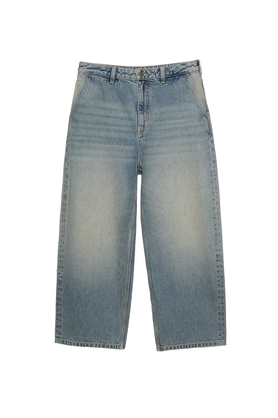 Мешковатые джинсы Pull&Bear, Blue Denim
Мешковатые джинсы Pull&Bear, Blue Denim