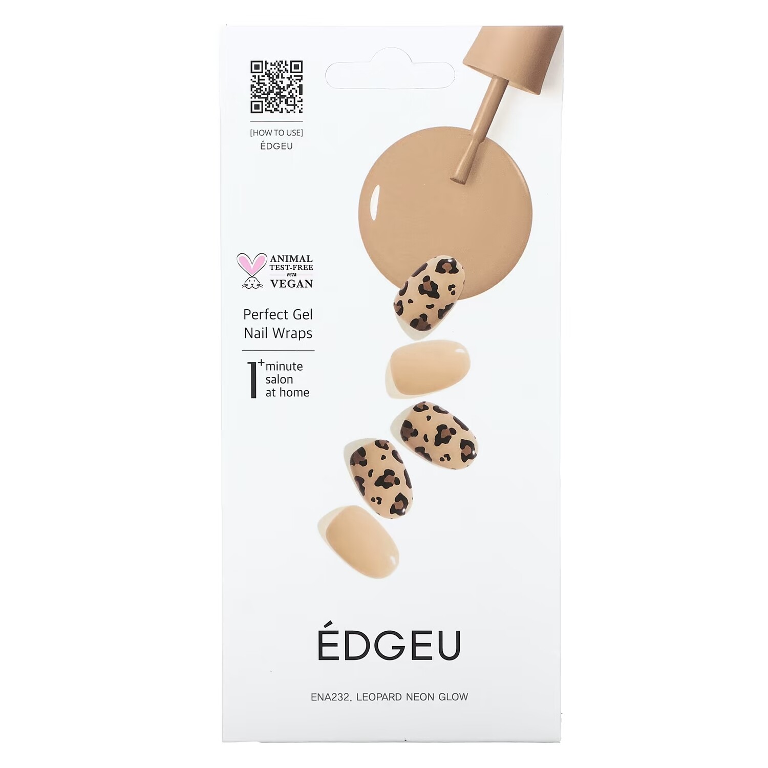 Гелевые обертывания для ногтей Edgeu Perfect Gel Nail Wraps ENA232 Leopard Neon Glow
Гелевые обертывания для ногтей Edgeu Perfect Gel Nail Wraps ENA232 Leopard Neon Glow