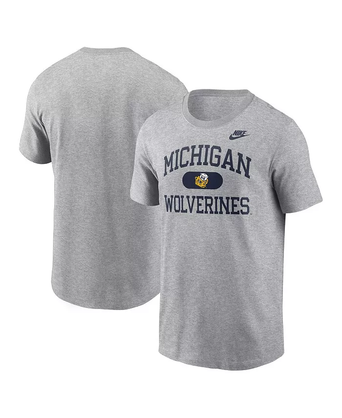 Мужская футболка Michigan Wolverines Legacy Alma Mater цвета хизер-серый Nike
Мужская футболка Michigan Wolverines Legacy Alma Mater цвета хизер-серый Nike