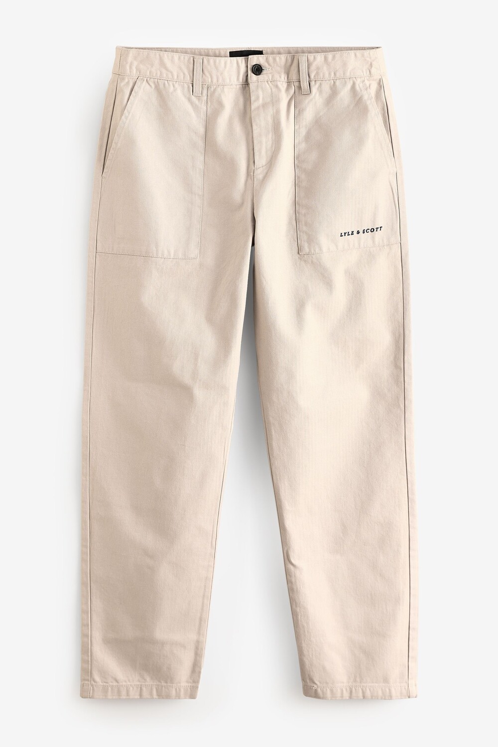 Зауженные брюки с большими карманами Lyle & Scott, белый
Зауженные брюки с большими карманами Lyle & Scott, белый