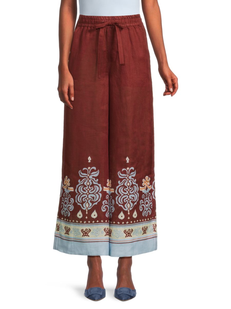 Льняные брюки Emmett Wide-Leg A.L.C., цвет Maroon
Льняные брюки Emmett Wide-Leg A.L.C., цвет Maroon