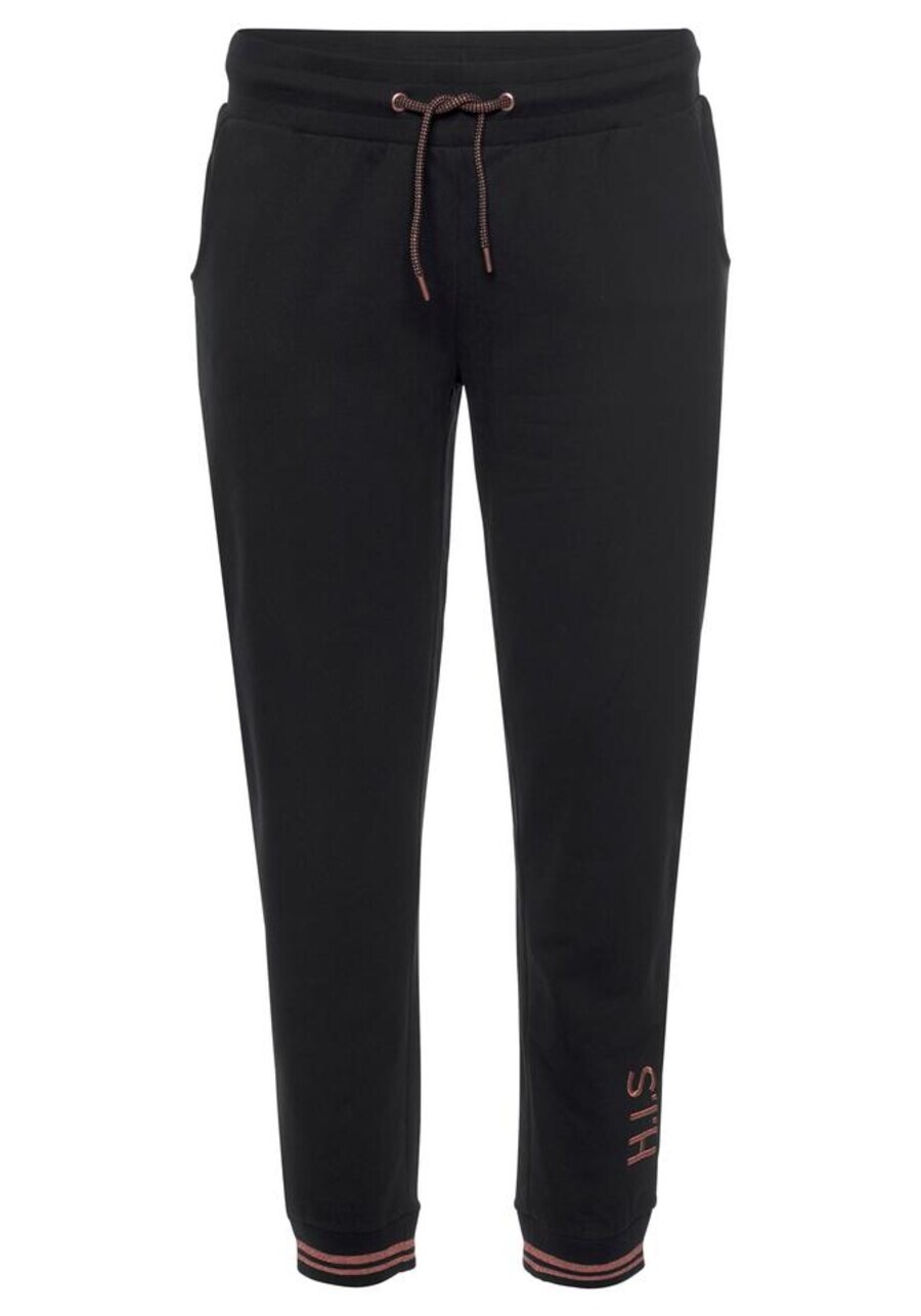 Свободные брюки H.I.S, черный 
Свободные брюки H.I.S, черный