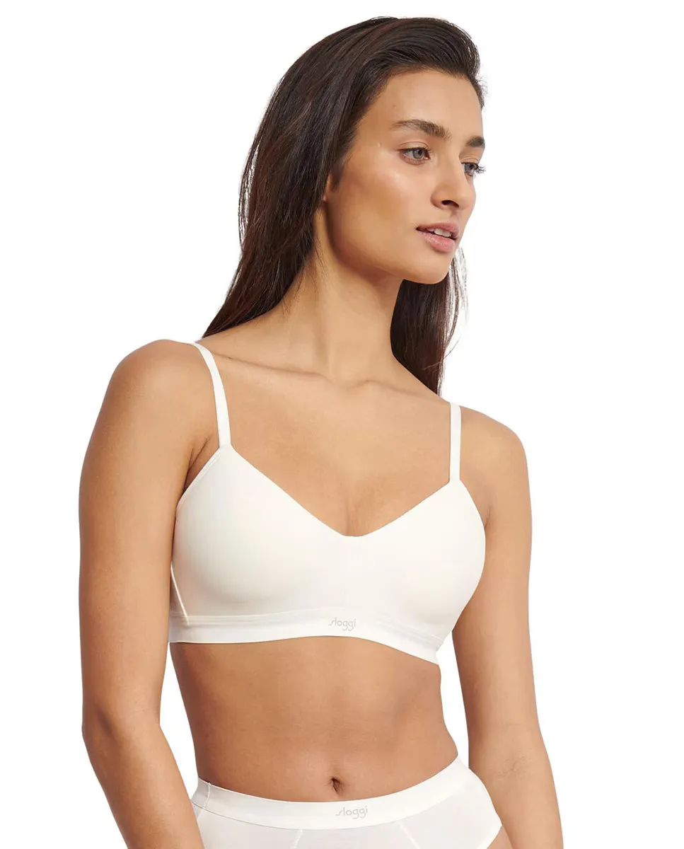 Бюстгальтер без косточек Sloggi, белый
Бюстгальтер без косточек Sloggi, белый