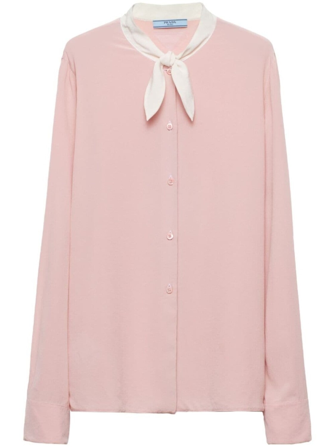 Prada шелковая рубашка на пуговицах, розовый
Prada шелковая рубашка на пуговицах, розовый
