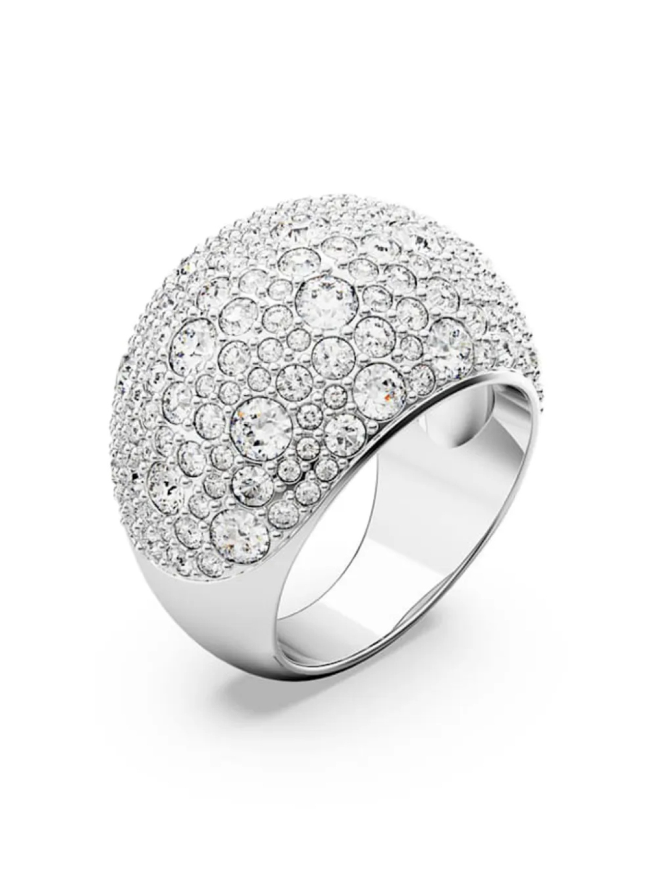 Кольцо Swarovski Luna, серебряный
Кольцо Swarovski Luna, серебряный