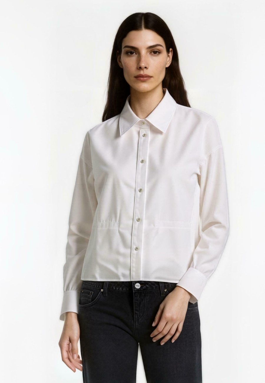 Блуза Rich & Royal Button-down blouse, White
Блуза Rich & Royal Button-down blouse, White