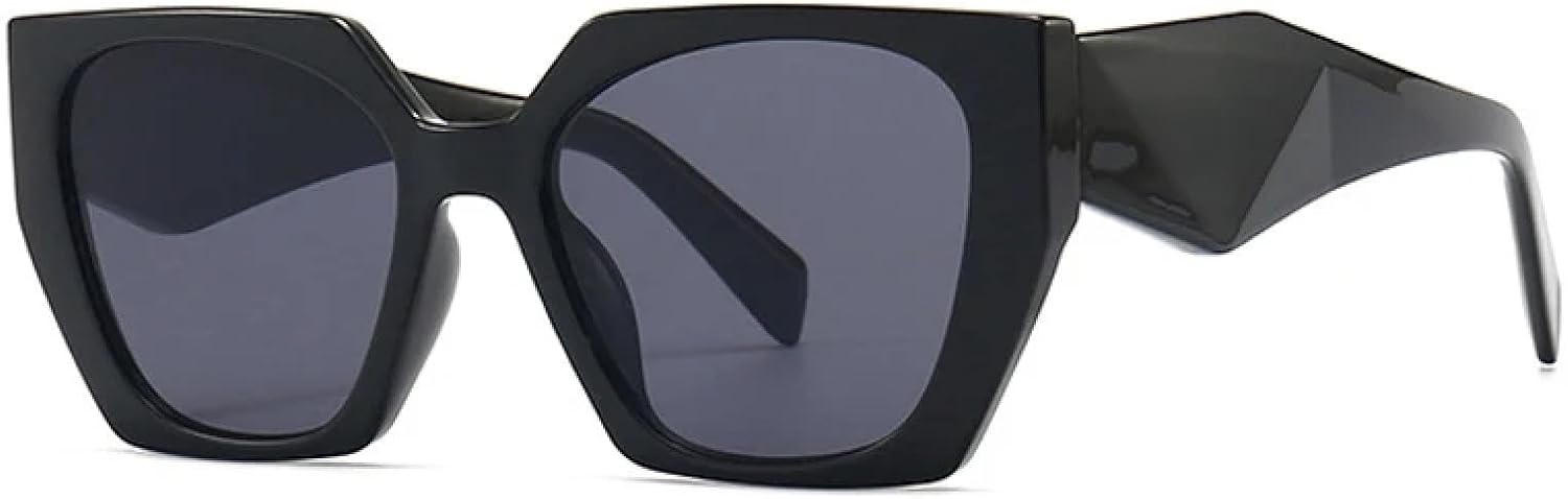 Ретро-солнцезащитные очки «кошачий глаз» в стиле «многоугольник», модные солнцезащитные очки с градиентным переходом для мужчин, защита от УФ-излучения UV400 TVTBBVV, Black Grey
Ретро-солнцезащитные очки «кошачий глаз» в стиле «многоугольник», модные солнцезащитные очки с градиентным переходом для мужчин, защита от УФ-излучения UV400 TVTBBVV, Black Grey