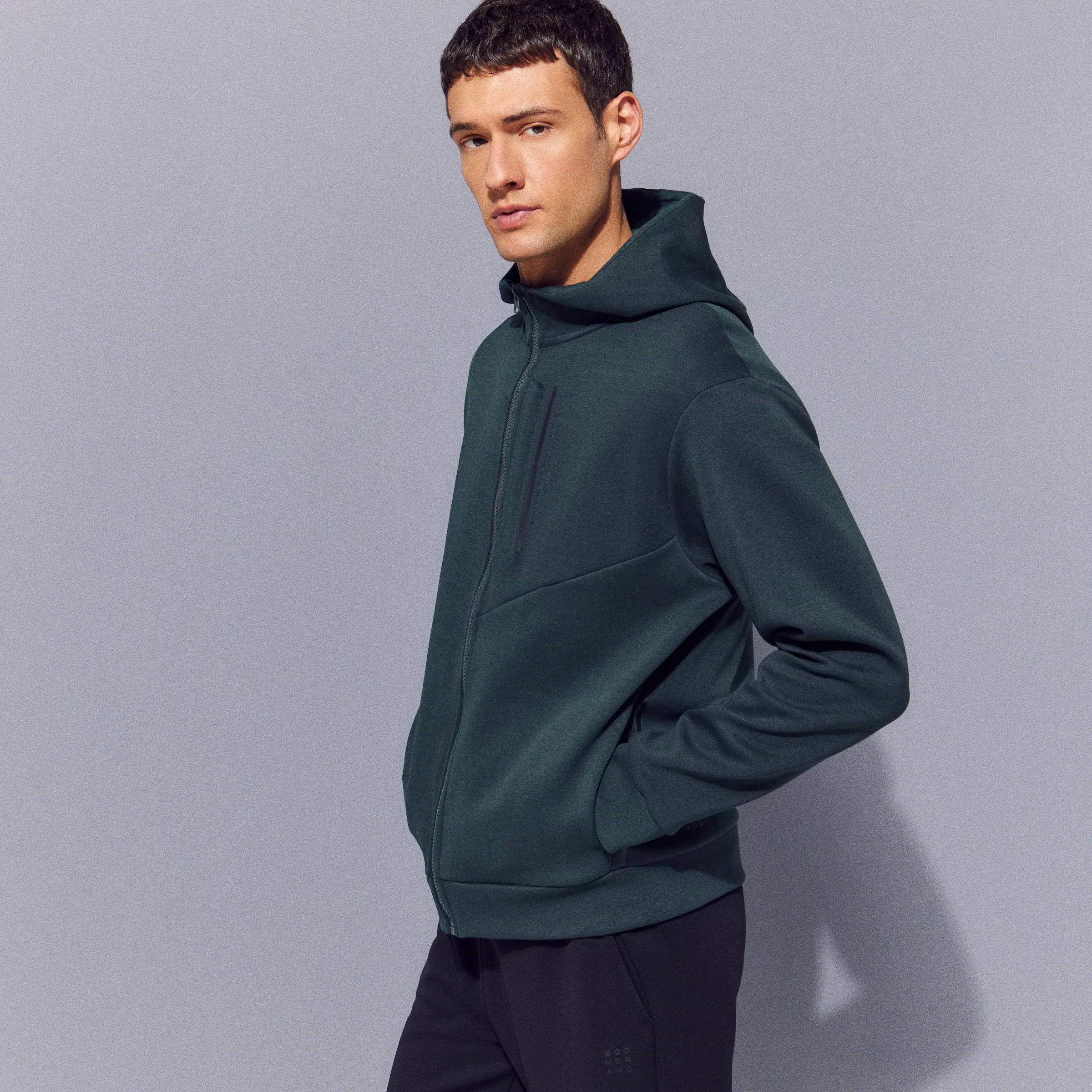 Спортивная толстовка с капюшоном для мужчин Boomerang, зеленый
Спортивная толстовка с капюшоном для мужчин Boomerang, зеленый