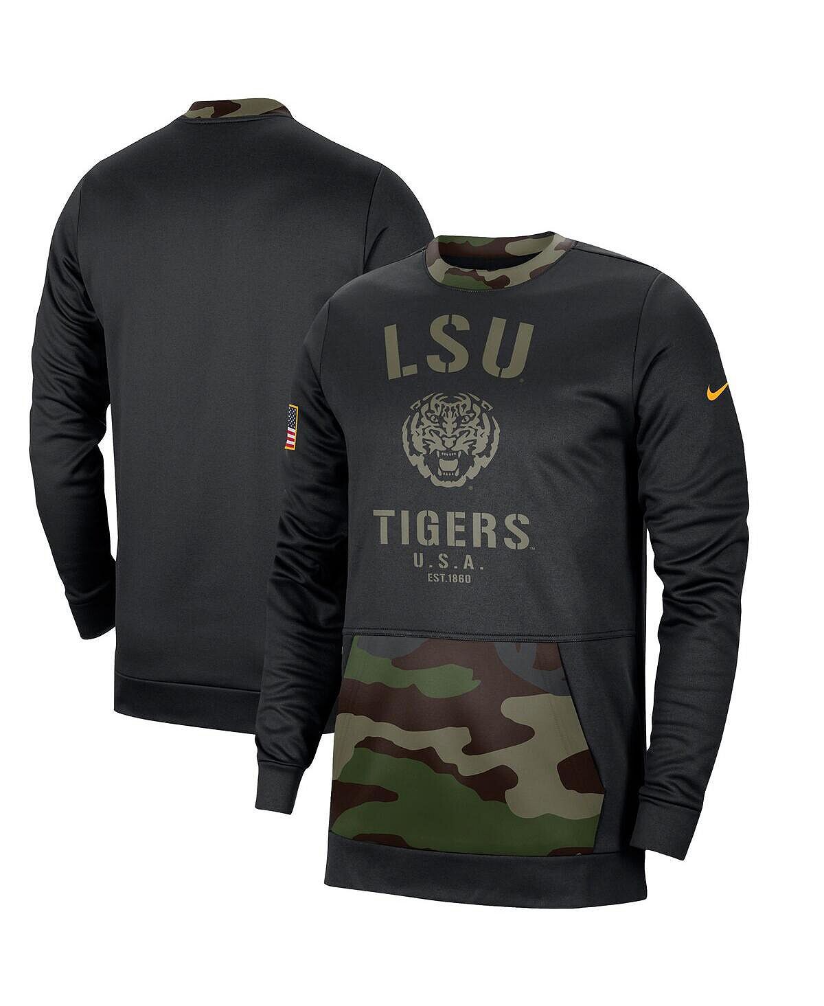 Мужская черная, камуфляжная толстовка с капюшоном lsu tigers military appreciation performance Nike, мульти
Мужская черная, камуфляжная толстовка с капюшоном lsu tigers military appreciation performance Nike, мульти