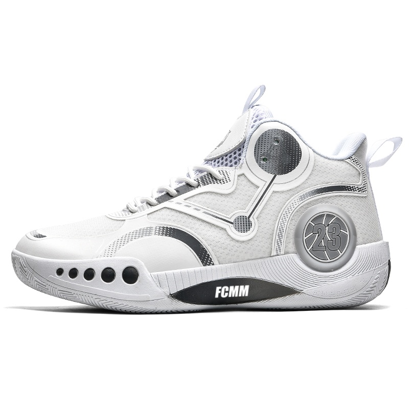 Баскетбольные кроссовки для детей и подростков, противоскользящие, износостойкие, дышащие, с амортизацией FCMM, белый/серый
Баскетбольные кроссовки для детей и подростков, противоскользящие, износостойкие, дышащие, с амортизацией FCMM, белый/серый
