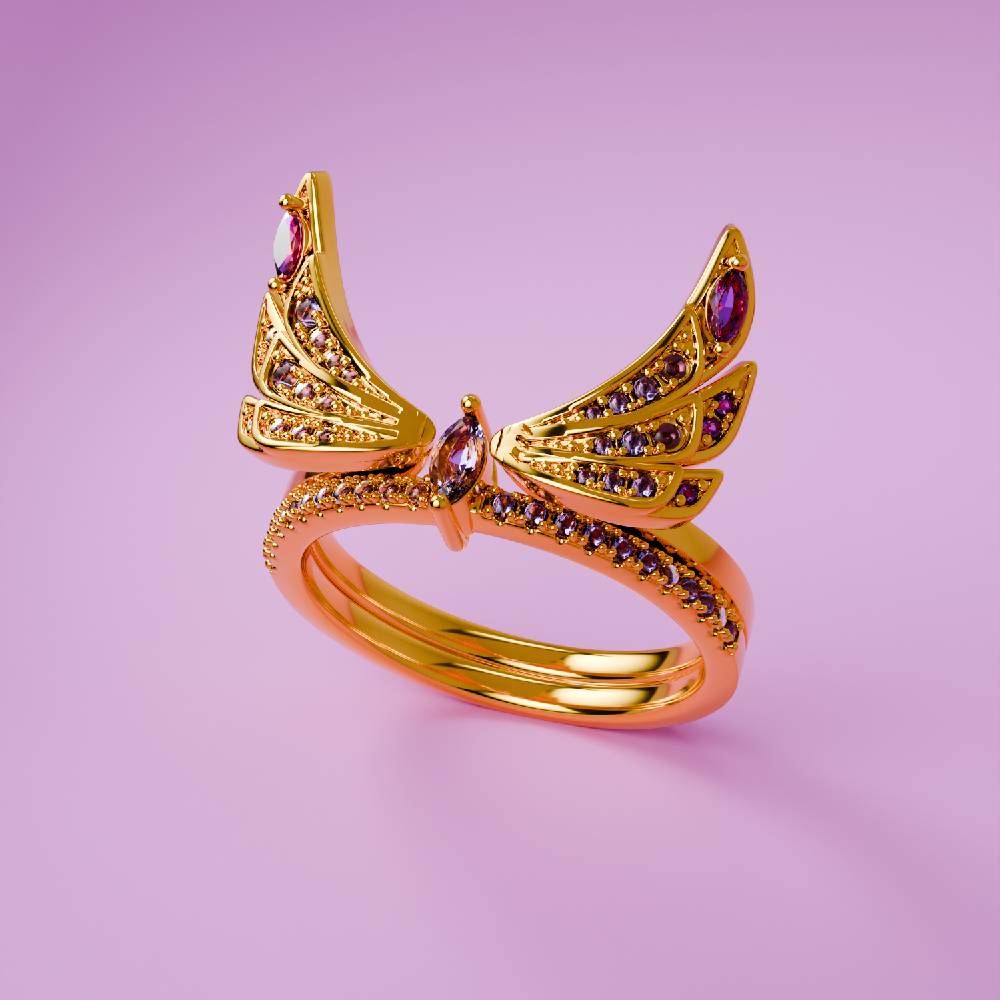 Набор колец Winx Club X Gadget4entertainment Tecna Enchantix, позолоченное серебро
Набор колец Winx Club X Gadget4entertainment Tecna Enchantix, позолоченное серебро