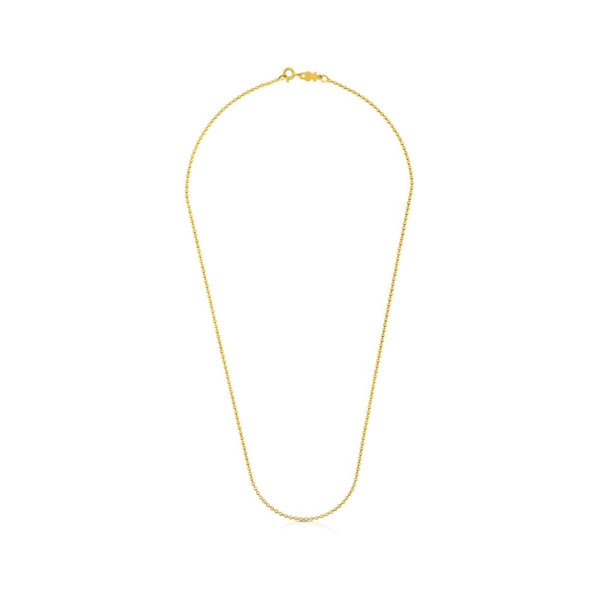Колье Tous Chain, 50 см, позолоченное серебро
Колье Tous Chain, 50 см, позолоченное серебро