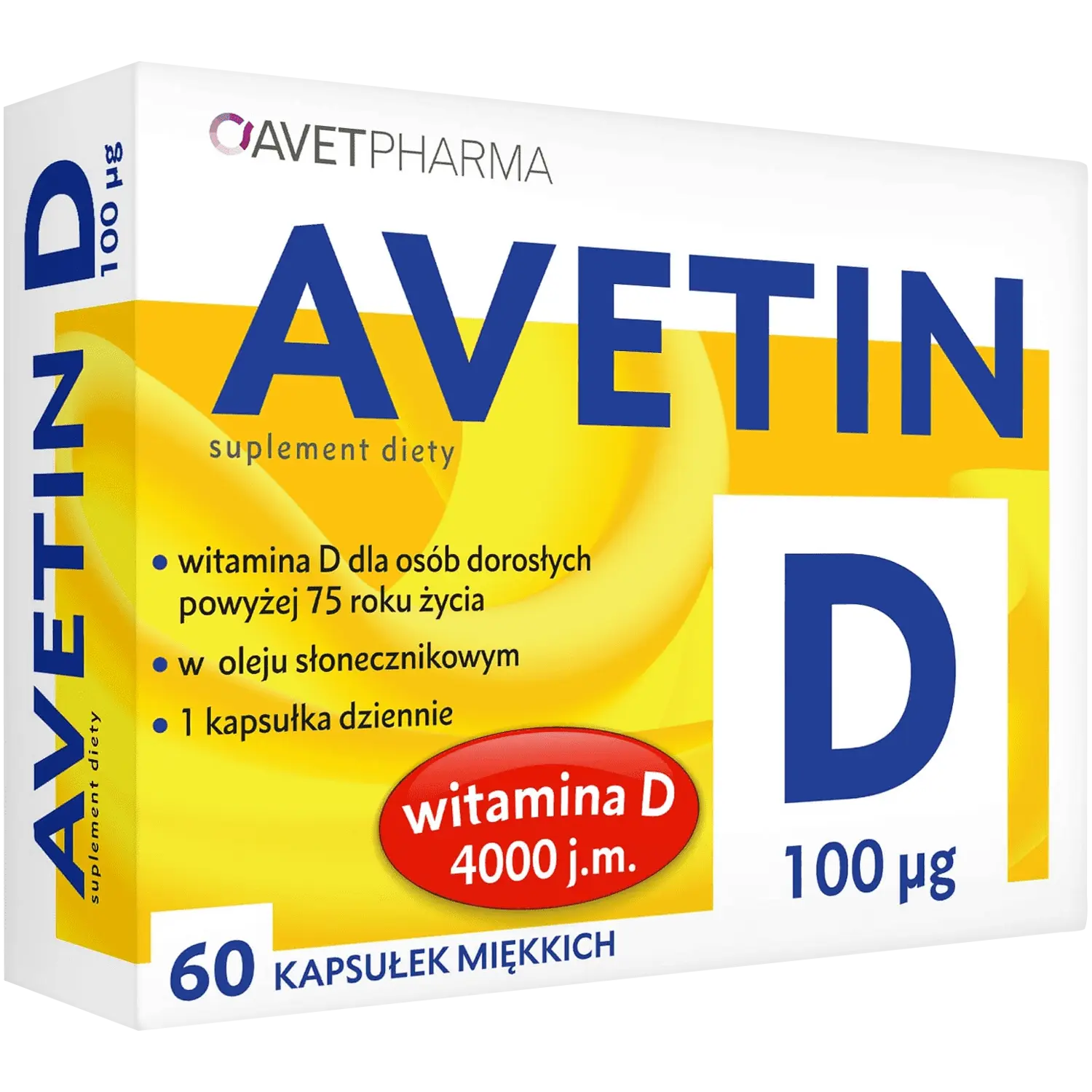 Avetin мягкие капсулы, 60 капсул/1 упаковка
Avetin мягкие капсулы, 60 капсул/1 упаковка