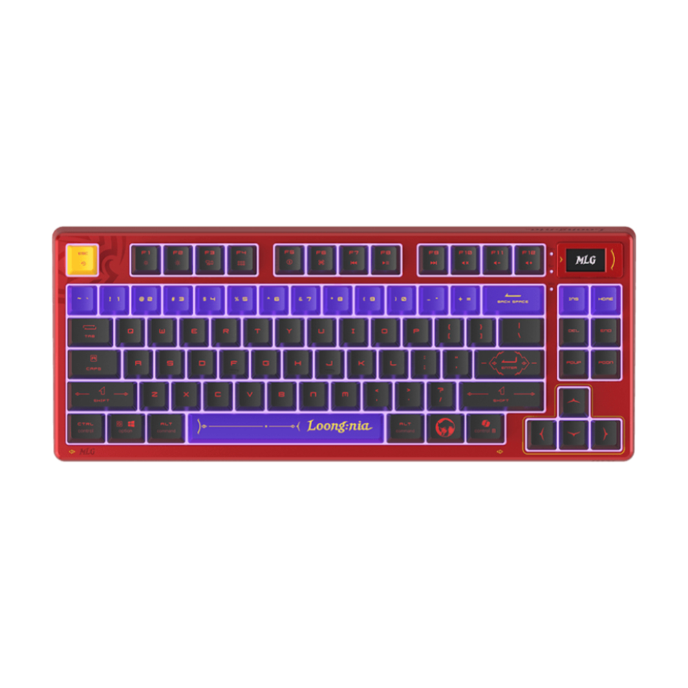 Клавиатура игровая MSI FORGE GK600 TKL MLG Edition, линейные переключатели, PBT, красный, английская раскладка
Клавиатура игровая MSI FORGE GK600 TKL MLG Edition, линейные переключатели, PBT, красный, английская раскладка