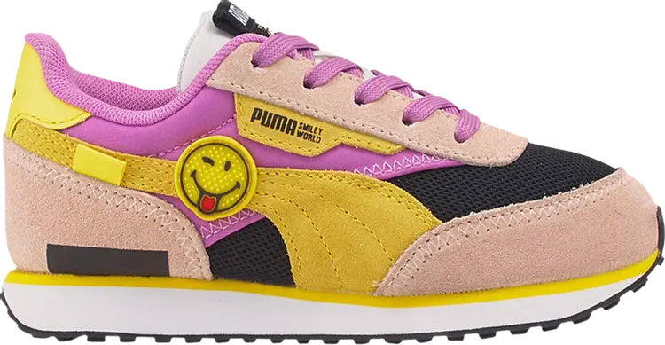 Кроссовки Puma SmileyWorld x Future Rider Little Kid Rose Quartz Mauve Pop, розовый
Кроссовки Puma SmileyWorld x Future Rider Little Kid Rose Quartz Mauve Pop, розовый
