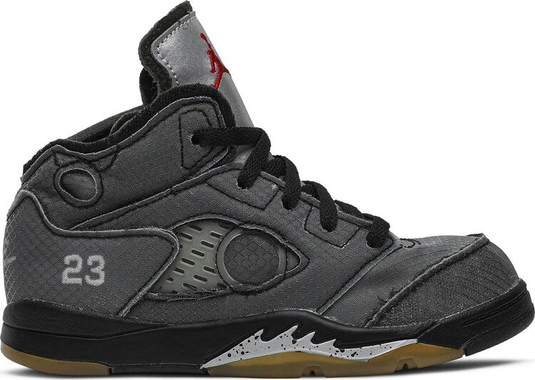Кроссовки Off-White x Air Jordan 5 Retro SP TD Muslin, черный
Кроссовки Off-White x Air Jordan 5 Retro SP TD Muslin, черный