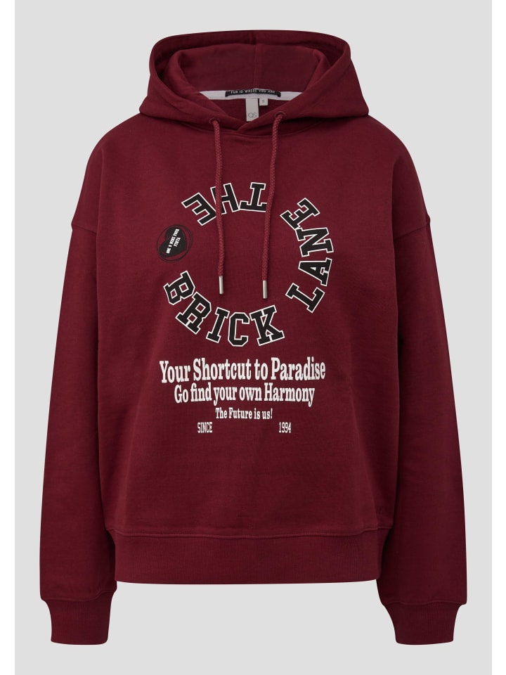 Толстовка QS, красный
Толстовка QS, красный