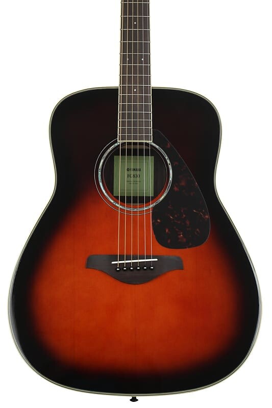 Акустическая гитара Yamaha FG830 Dreadnought - табачно-коричневый Sunburst FG830 TBS
Акустическая гитара Yamaha FG830 Dreadnought - табачно-коричневый Sunburst FG830 TBS