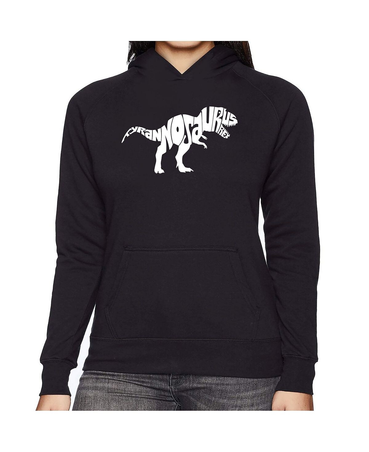 Женская толстовка с капюшоном word art - tyrannosaurus rex LA Pop Art, черный
Женская толстовка с капюшоном word art - tyrannosaurus rex LA Pop Art, черный