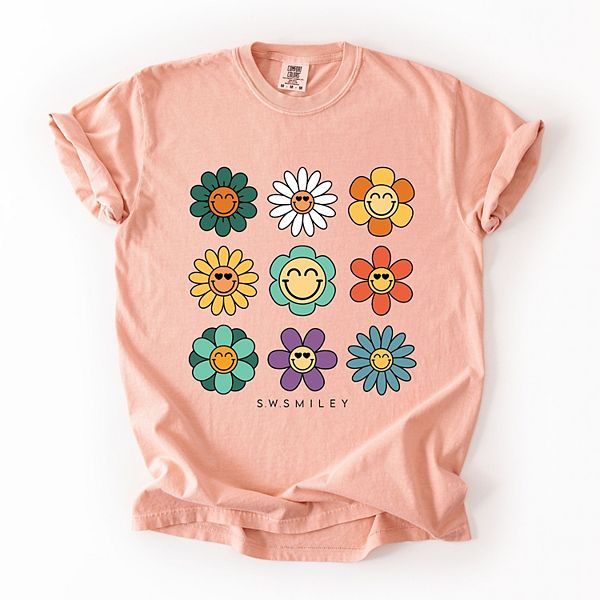 SWSmiley flowers stacked - женская футболка с принтом, окрашенная в стиле garment dyed Simply Sage Market, Peachy, Зеленый, SWSmiley flowers stacked - женская футболка с принтом, окрашенная в стиле garment dyed Simply Sage Market, Peachy
SWSmiley flowers stacked - женская футболка с принтом, окрашенная в стиле garment dyed Simply Sage Market, Peachy, Зеленый, SWSmiley flowers stacked - женская футболка с принтом, окрашенная в стиле garment dyed Simply Sage Market, Peachy
